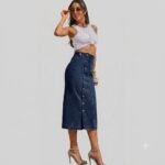 DENIM SKIRT - Image 3