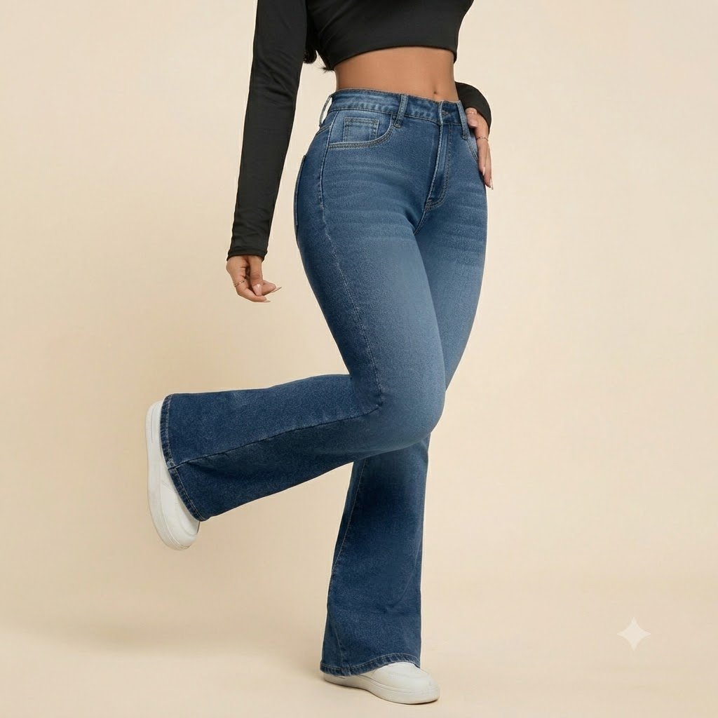 BOOTCUT JEANS WOMEN BOOTCUT JEANS - Image 1