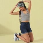 WOMEN CASUAL DENIM SHORT - Image 2