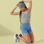WOMEN CASUAL DENIM SHORT