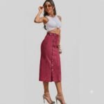 DENIM SKIRT - Image 4