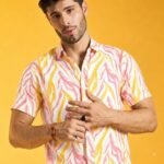 MEN CASUAL HALFSLEEV SHIRT - Image 3