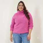 WOMEN HIGH NECK SWEATER - Image 3