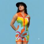 WOMEN  MULTICOLOUR PALYSUIT - Image 2