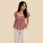 WOMEN PEPLUM CROP TOP - Image 3