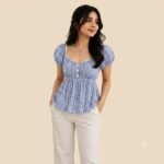 WOMEN PEPLUM CROP TOP - Image 4