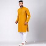 MEN COTTON KURTA - Image 3