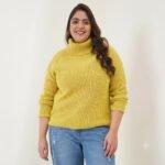 WOMEN HIGH NECK SWEATER - Image 2