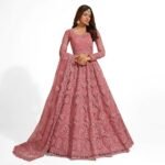 EMBROIDERED SEMI STITCHED LEHENGA CHOLI