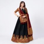 EMBELLISHED SEMI STITCHED LEHENGA CHOLI