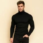 MEN'S HIGHNECK SWEATER