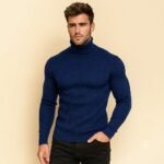 MEN'S HIGHNECK SWEATER - Image 4