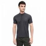 MEN'S HENLEY NECK T-SHIRT - Image 2