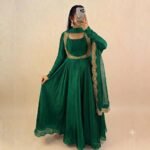 ANARKALI GOWN WITH DUPATTA - Image 3