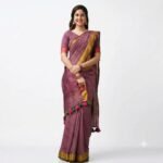 HANDLOOM COTTON SILK SAREE - Image 3