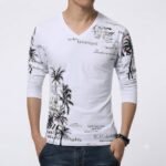MEN'S V NECK T-SHIRT