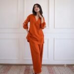 WOMEN'S COTTON FABRIC CO-ORD SET