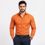 MEN'S SPREAD COLLAR SHIRT - Image 3