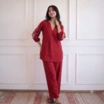 WOMEN'S COTTON FABRIC CO-ORD SET - Image 2
