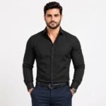 MEN'S SPREAD COLLAR SHIRT