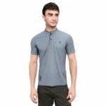 MEN'S HENLEY NECK T-SHIRT - Image 3