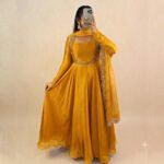 ANARKALI GOWN WITH DUPATTA - Image 5