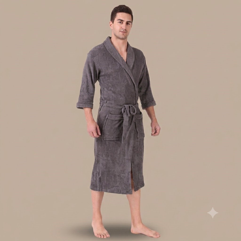 bathrobe MEN'S BATHROBE - Image 1