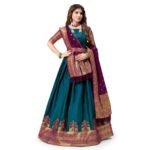 EMBELLISHED SEMI STITCHED LEHENGA CHOLI - Image 2