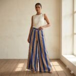 WOMEN RELAXED POLYCOTTON TROUSERS - Image 3