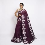PRINTED DAILY WEAR PURE COTTON, KHADI SAREE - Image 4