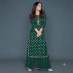 WOMEN'S KURTA SET WITH PALAZO - Image 3