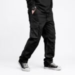 KAKKO MEN’S CARGO PANTS  | Stylish Cargo Trouser for Men | Multi Pocket Cargo Pant | Cotton Blend Cargo Trousers | Casual Cargo Pants for Men | Regular Fit Utility Pants | Comfortable Daily Wear Cargo Pant | Streetwear Hiking Travel Outdoor Workwear Pant - Image 2