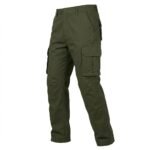 KAKKO MEN’S CARGO PANTS  | Stylish Cargo Trouser for Men | Multi Pocket Cargo Pant | Cotton Blend Cargo Trousers | Casual Cargo Pants for Men | Regular Fit Utility Pants | Comfortable Daily Wear Cargo Pant | Streetwear Hiking Travel Outdoor Workwear Pant - Image 3