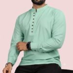 MENS KURTA , MENS SHORT KURTA , Kurta Shirt for Mens, Short Kurta For men - Image 3