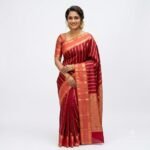 BENARASI KATAN SILK SAREE - Image 4