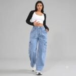 WOMEN'S CARGO JEANS