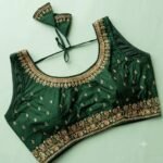 VICHITRA SILK SLEEVLESS BLOUSE - Image 3
