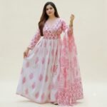 WOMEN'S ANARKALI KURTI WITH DUPATTA